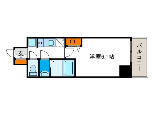 ファステート大阪ドームライズの物件間取画像